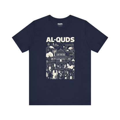 Ode to Al-Quds Jersey Tee (100% Airlume Cotton)