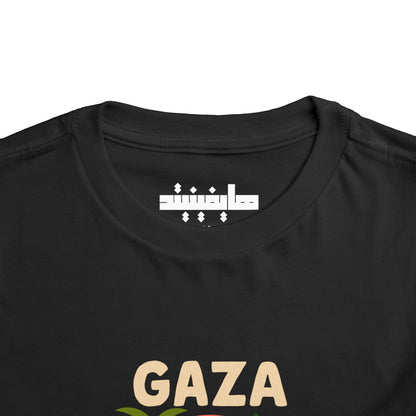 'Gaza Will Bloom Again' Unisex Cotton Heritage Tee | Kids 2-5T