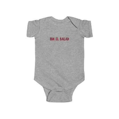 'Ibn el Balad' 'Son of the Land' | Infant Jersey Bodysuit | New Born - 24 Months