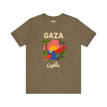 Gaza Will Bloom Again Unisex Graphic T-Shirt | Front Print