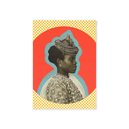 Postcard 'Not Alien' | Guadaloupean Immigrant, Ellis Island, 1911 | Alien Nation ™