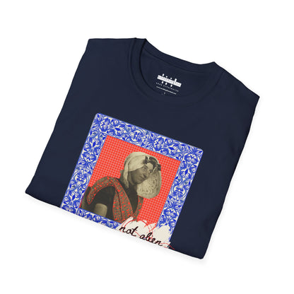 'Not Aliens' Tribute Cotton T-Shirt | Dutch Immigrant, Ellis Island | Front & Back Print