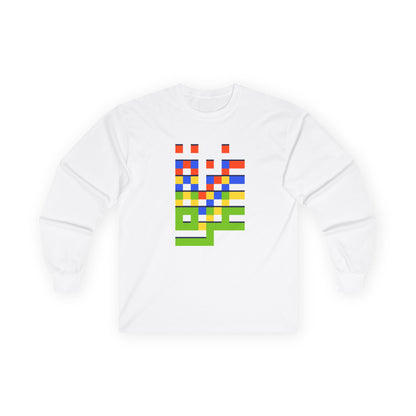 Gaza in Color and Pixels | Unisex Eco-friendly Long Sleeve T-Shirt