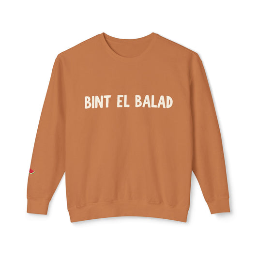 'Bint El Balad' | 'Daughter of the Land' | Cotton Sweatshirt