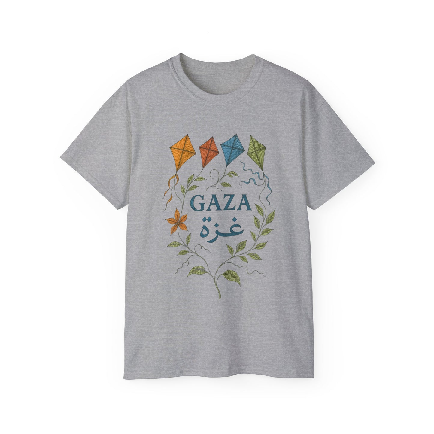 'Kites for Humanity' | Unisex Cotton Heritage Tee