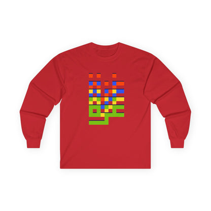 Gaza in Color and Pixels | Unisex Eco-friendly Long Sleeve T-Shirt