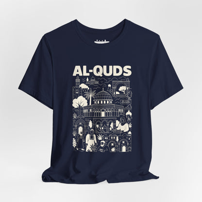 Ode to Al-Quds Jersey Tee (100% Airlume Cotton)