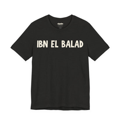 Arab Hyphenated™ Jersey Tee 'Ibn El Balad' | 'Son of the Land'