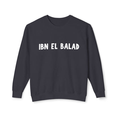 'Ibn El Balad' (Son of the Land)  Lightweight Cotton Crewneck Sweatshirt