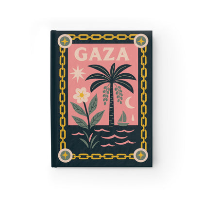 For Gaza, For Memory and Hope – Premium Ruled Journal in Deep Teal