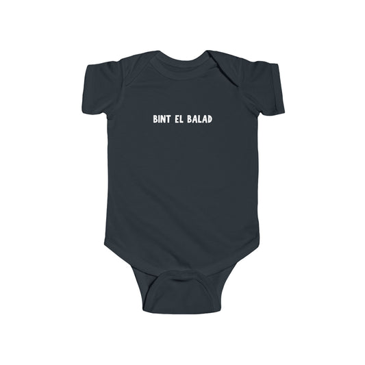 'Bint el Balad' 'Daughter of the Land' | Infant Jersey Bodysuit | New Born - 24 Months