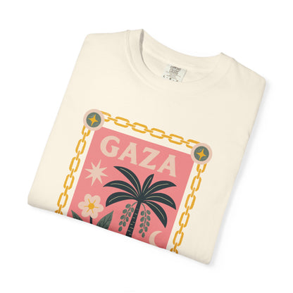 Gaza 'Break the Chains' Unisex Graphic T-Shirt | Front Print