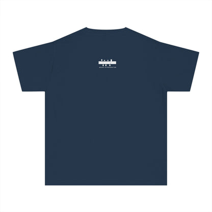 'Gaza in Pixels' Youth Heritage Cotton Graphic Tee (Ages 4–16)