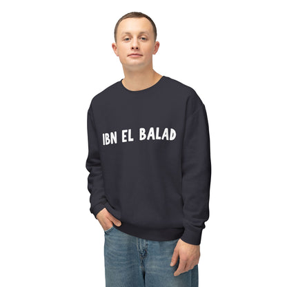 'Ibn El Balad' (Son of the Land)  Lightweight Cotton Crewneck Sweatshirt