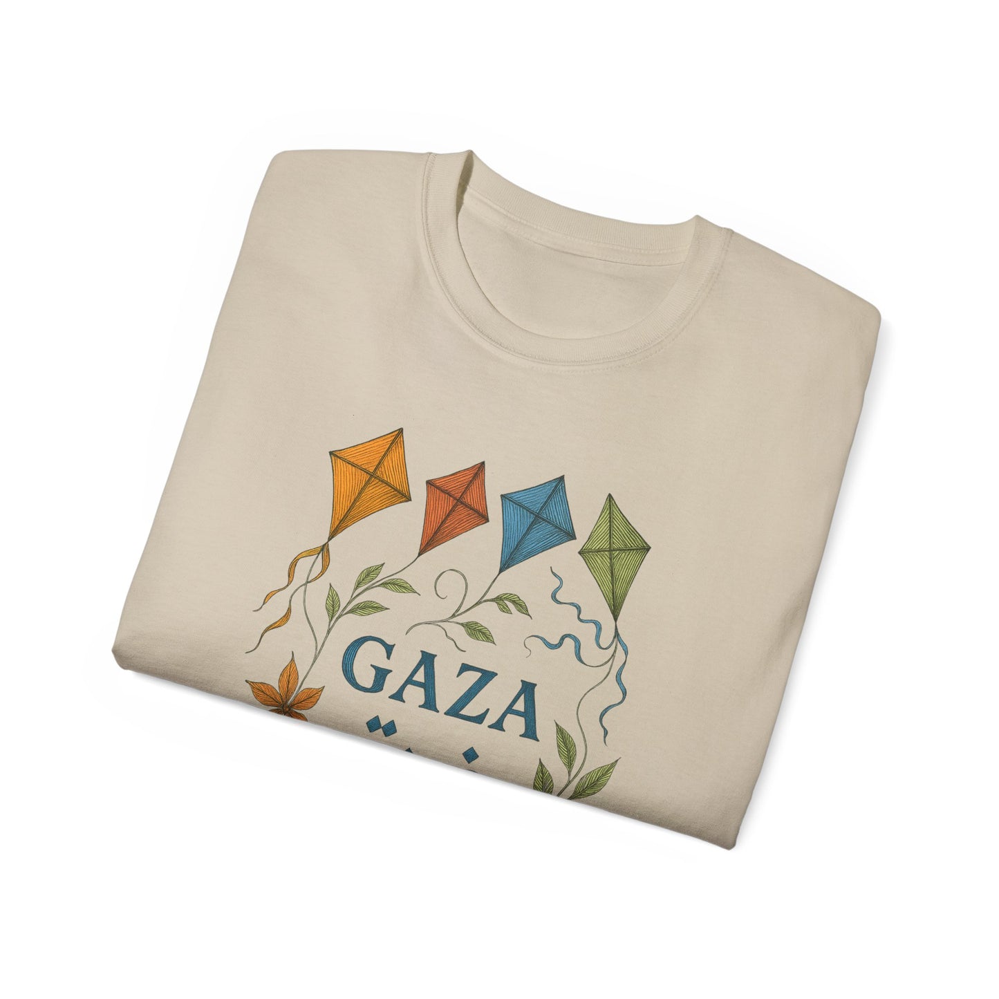 'Kites for Humanity' | Unisex Cotton Heritage Tee