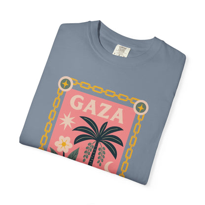 Gaza 'Break the Chains' Unisex Graphic T-Shirt | Front Print