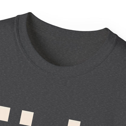 'Gaza in Pixel' Minimalist Unisex Ultra Cotton Tee