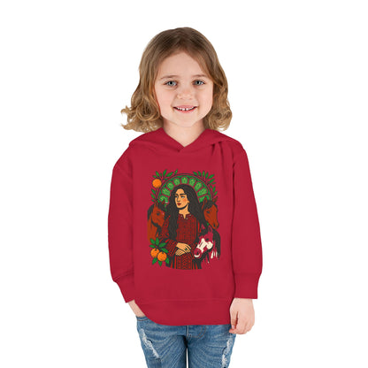 'Palestinian  Equestrian Woman' Ancestor Heritage Hooded Sweatshirt (Toddler, Unisex) | 2-6T