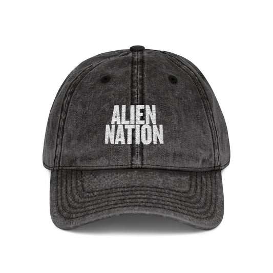 'Alien Nation. We come in peace.' Embroidered Cap