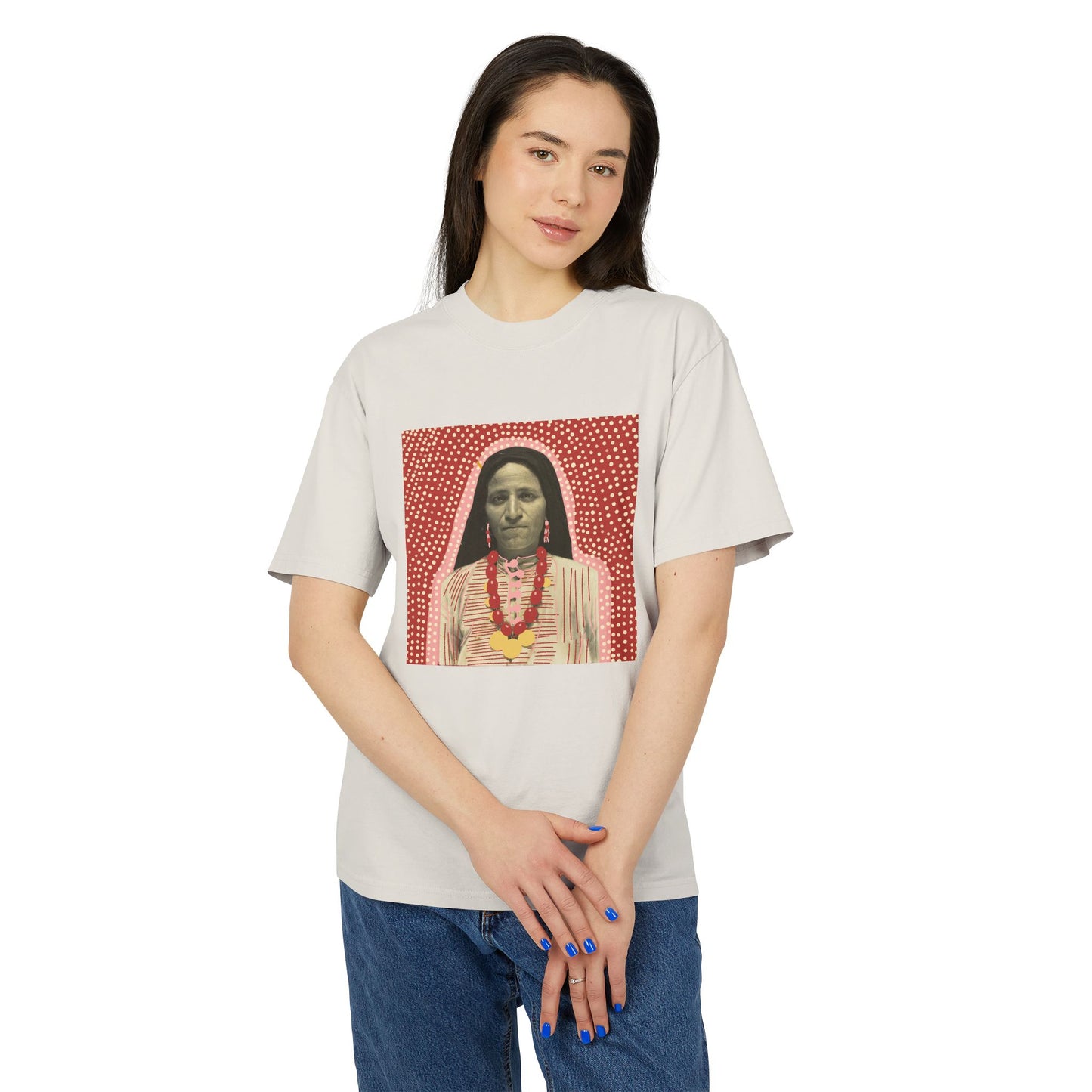 'Not Alien' Heavyweight Carded Cotton Tee | Syrian Immigrant Woman, Ellis Island