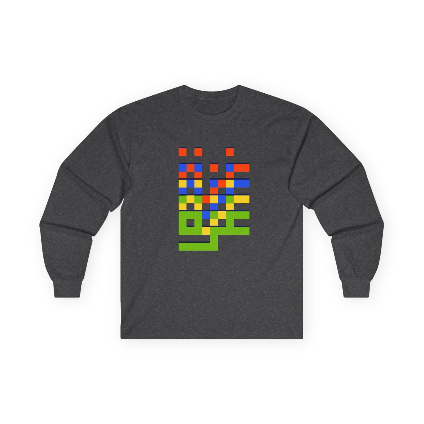 Gaza in Color and Pixels | Unisex Eco-friendly Long Sleeve T-Shirt
