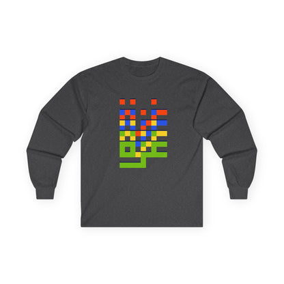 Gaza in Color and Pixels | Unisex Eco-friendly Long Sleeve T-Shirt