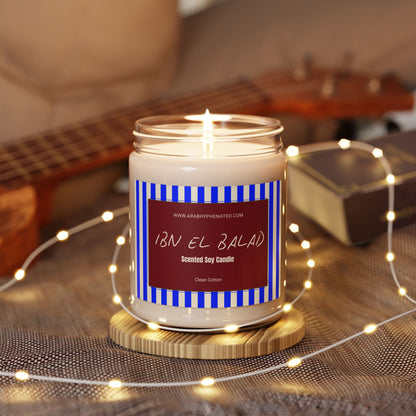 'Ibn El Balad' | 'Son of the Land' | Scented Candle | Arab Hyphenated