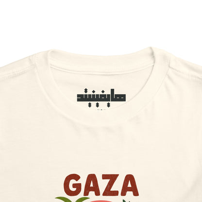 'Gaza Will Bloom Again' Unisex Cotton Heritage Tee | Kids 2-5T