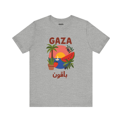 Gaza Will Bloom Again Unisex Graphic T-Shirt | Front Print