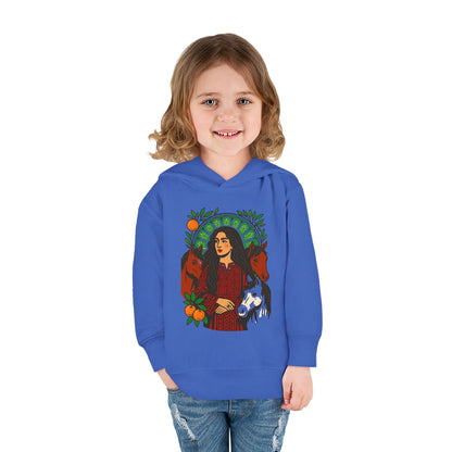 'Palestinian  Equestrian Woman' Ancestor Heritage Hooded Sweatshirt (Toddler, Unisex) | 2-6T