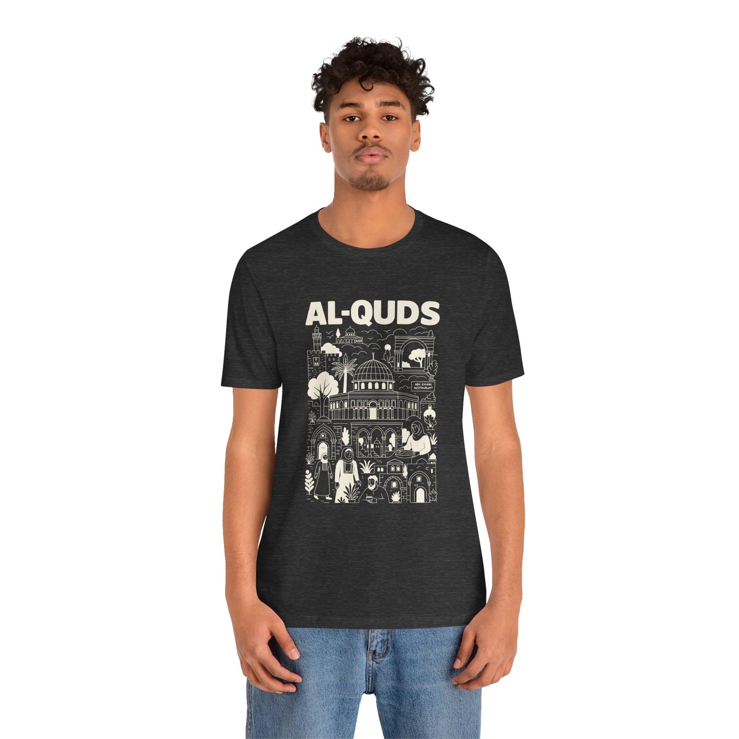 Ode to Al-Quds Jersey Tee (100% Airlume Cotton)