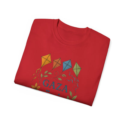 'Kites for Humanity' | Unisex Cotton Heritage Tee