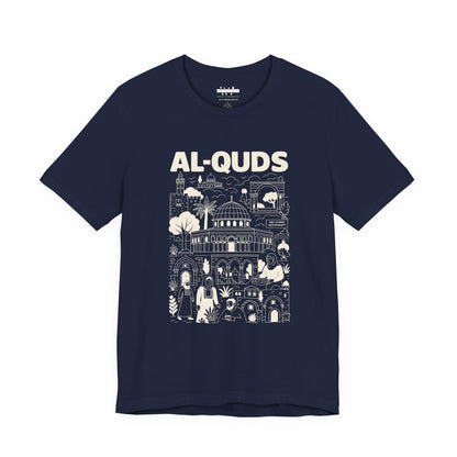 Ode to Al-Quds Jersey Tee (100% Airlume Cotton)