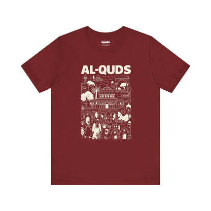 Ode to Al-Quds Jersey Tee (100% Airlume Cotton)