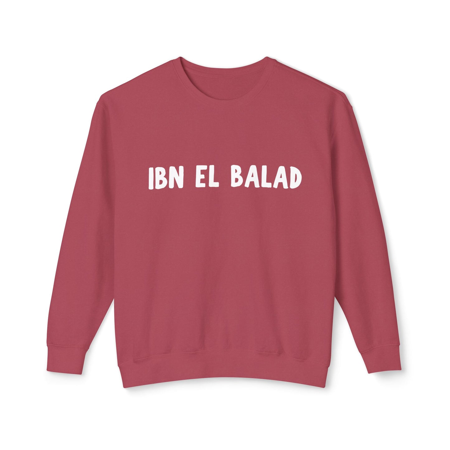 'Ibn El Balad' (Son of the Land)  Lightweight Cotton Crewneck Sweatshirt