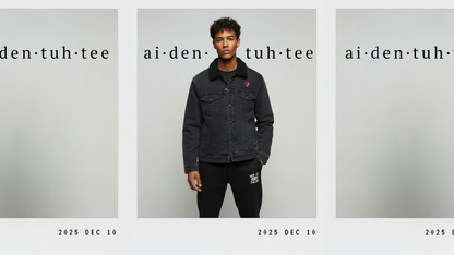 Ibn el Balad™ Embroidered Heritage Track Pants in Black