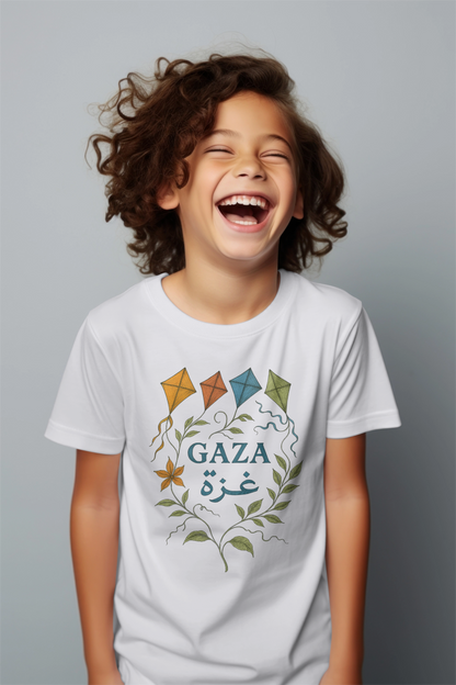 'Kites for Humanity' | Unisex Cotton Heritage Tee | 2-5T