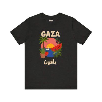 Gaza Will Bloom Again Unisex Graphic T-Shirt | Front Print