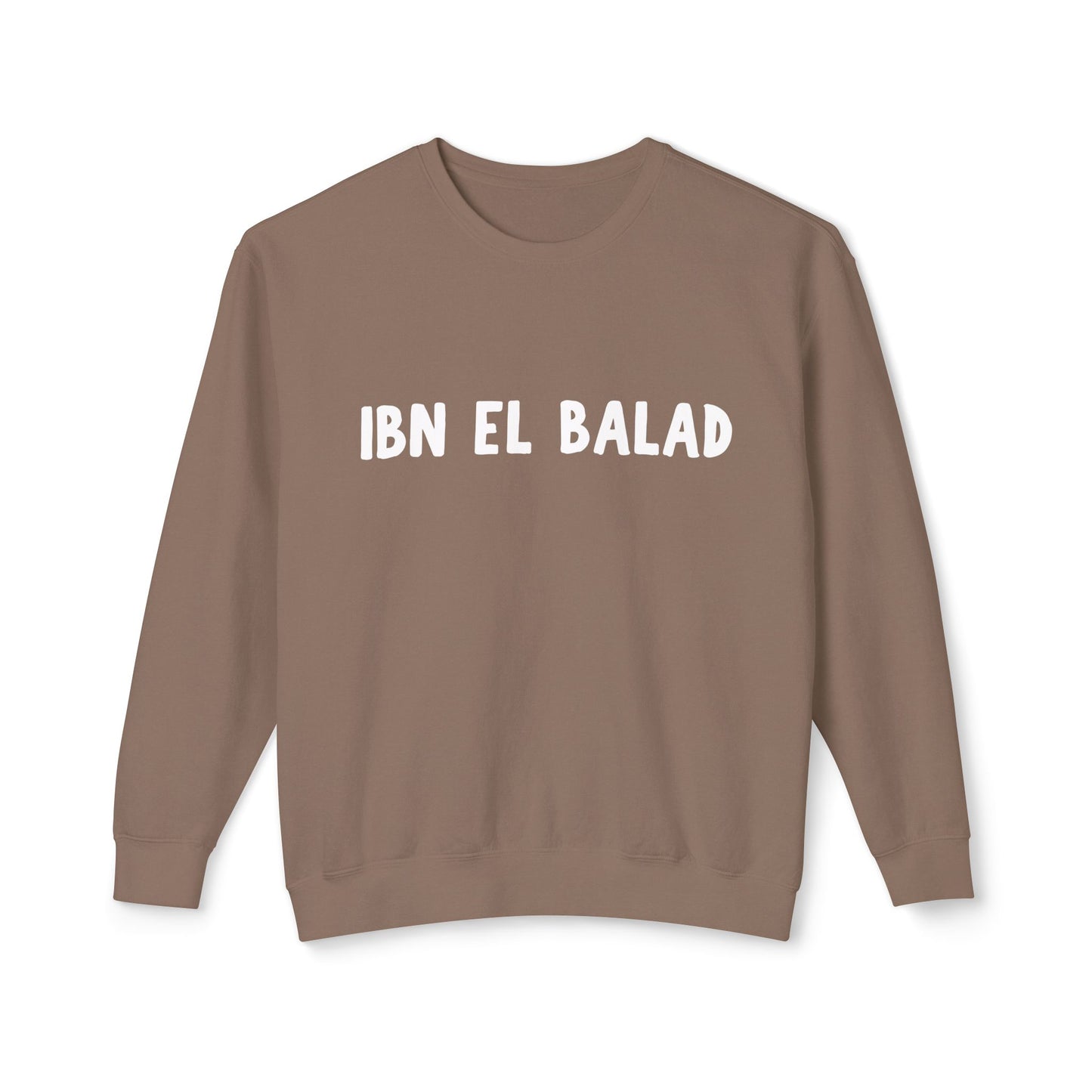 'Ibn El Balad' (Son of the Land)  Lightweight Cotton Crewneck Sweatshirt