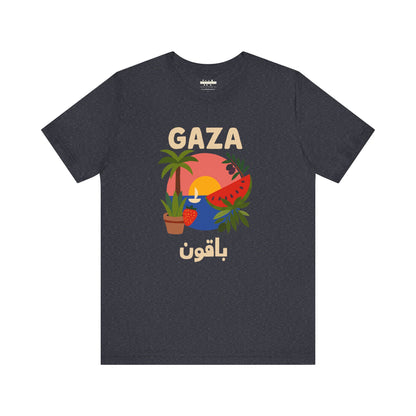 Gaza Will Bloom Again Unisex Graphic T-Shirt | Front Print