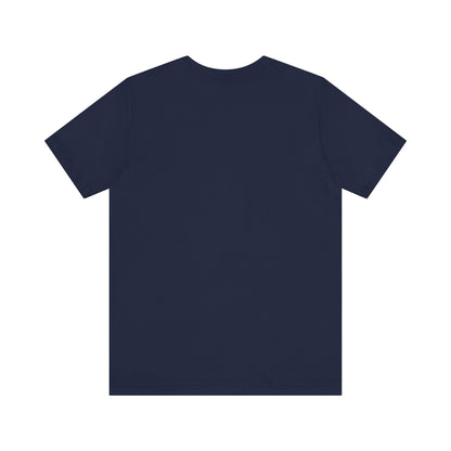 Gaza 'Break the Chains' Unisex Graphic Tee | Front Navy Blue Print