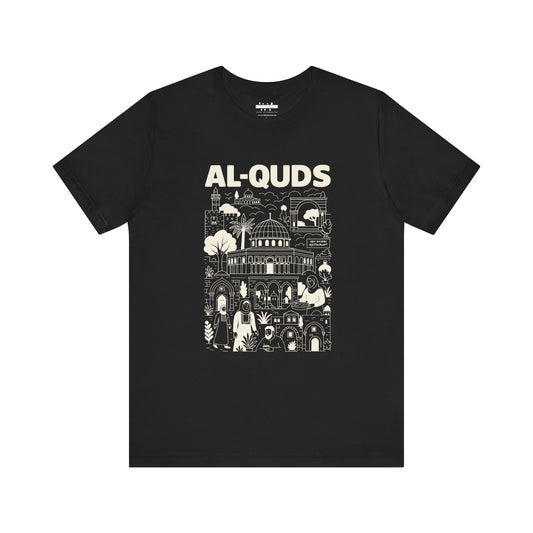 Ode to Al-Quds Jersey Tee (100% Airlume Cotton)