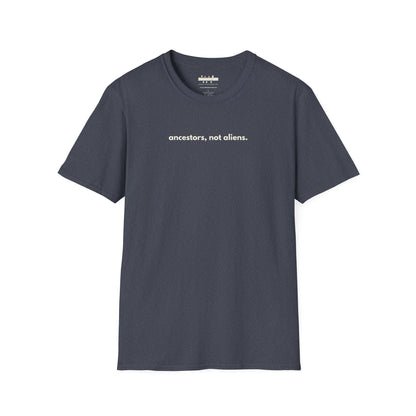 'Not Alien' Ancestor Tribute Heritage Cotton T-Shirt, Unisex | Syrian Immigrant, Ellis Island, 1926