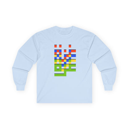 Gaza in Color and Pixels | Unisex Eco-friendly Long Sleeve T-Shirt