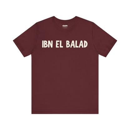 Arab Hyphenated™ Jersey Tee 'Ibn El Balad' | 'Son of the Land'