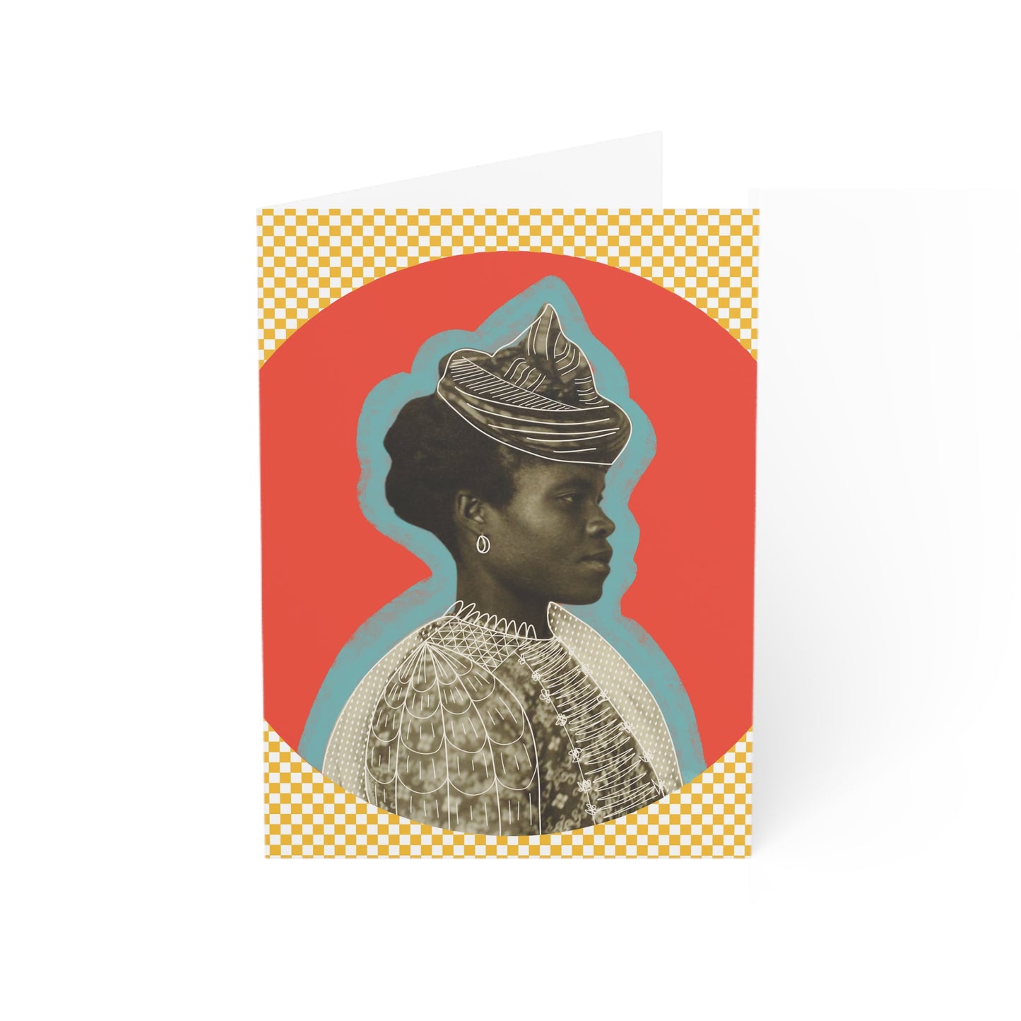 Not Alien Greeting Card with Envelope | Guadaloupean Immigrant, Ellis Island, 1911