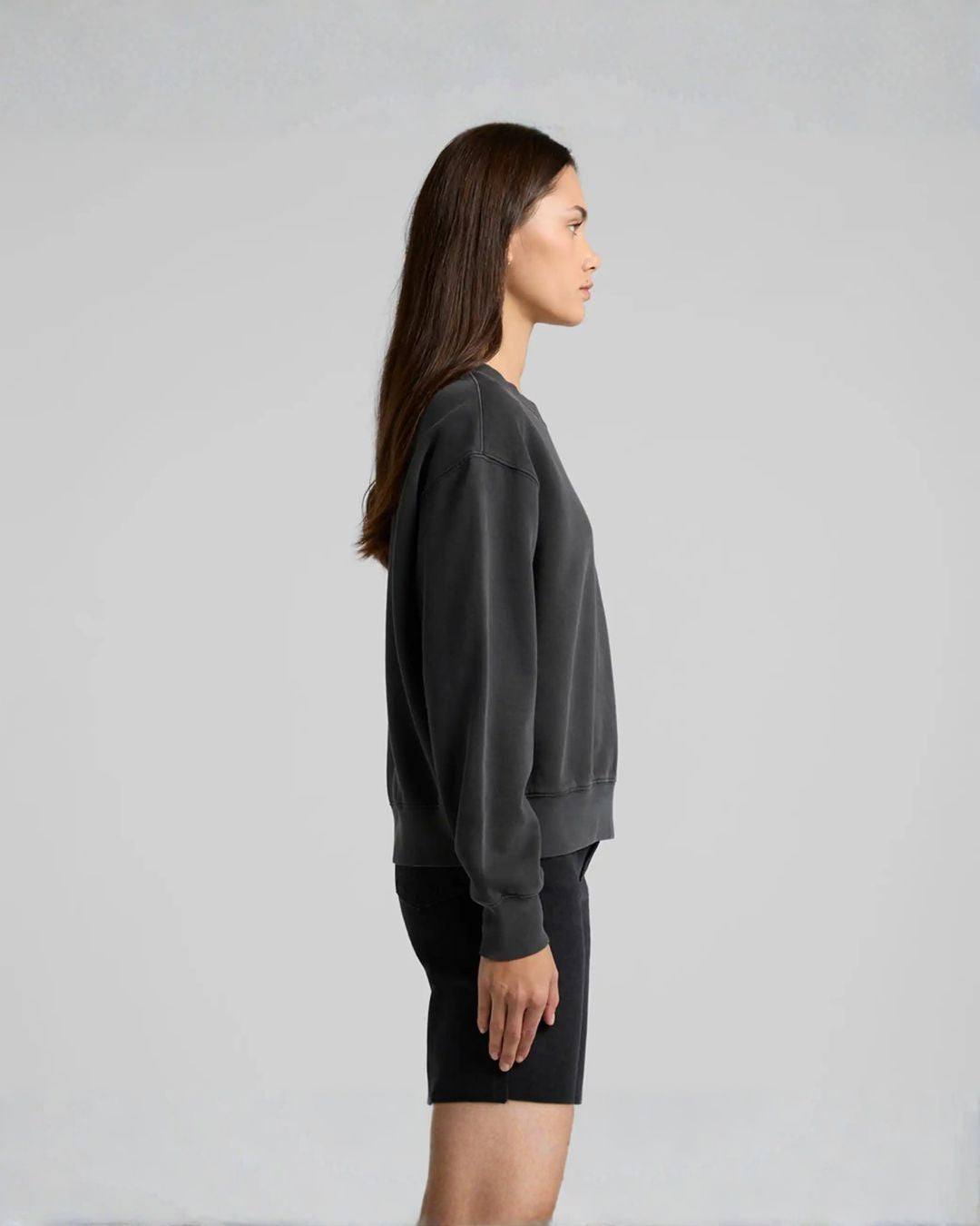 Bint el Balad™ AH Signature Faded Crew Neck - Embroidered