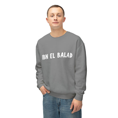 'Ibn El Balad' (Son of the Land)  Lightweight Cotton Crewneck Sweatshirt