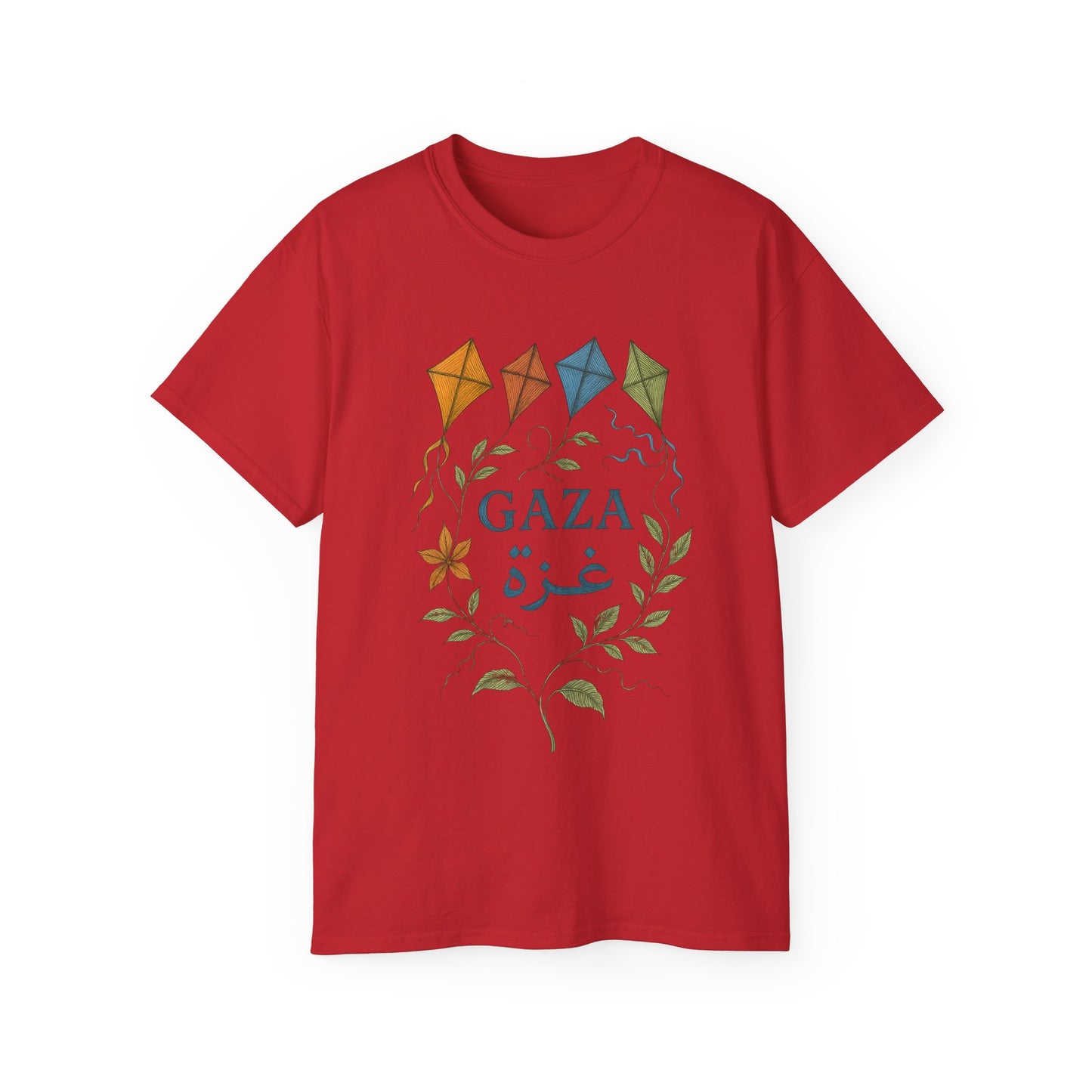 'Kites for Humanity' | Unisex Cotton Heritage Tee