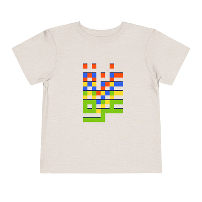 Gaza Love in Pixels | Unisex Cotton Heritage Tee | Kids 2-5T